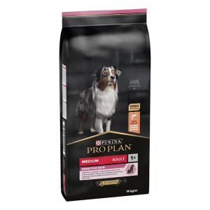 PRO PLAN DOG MEDIUM SENSITIVE SKIN sausā suņu barība Lasis 14kg